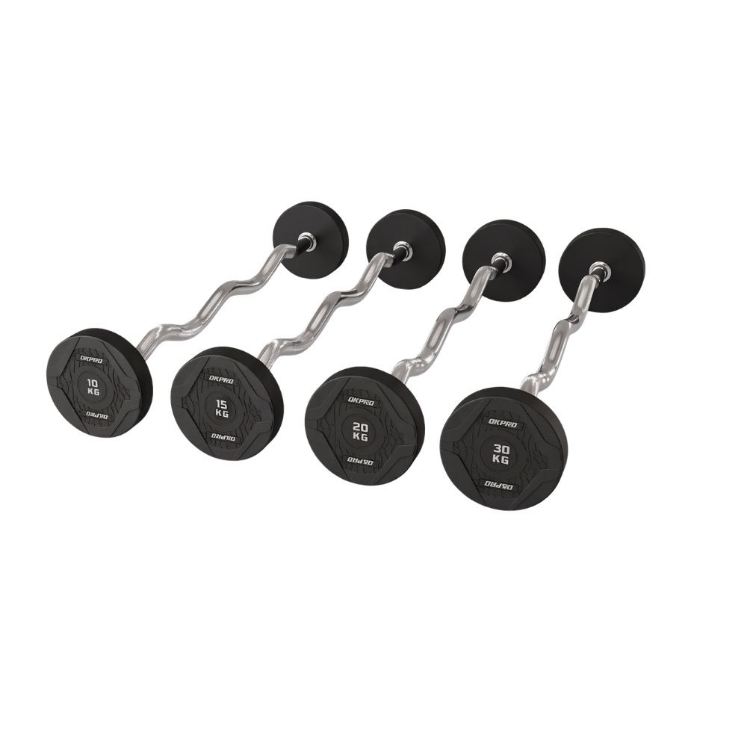 Poza cu Bare Fixe Z cu greutati 10 - 30 kg, TheWay Fitness