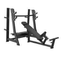 Poza cu Banca olimpica inclinata TheWay Fitness pentru impins la piept