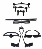 Poza cu Set accesorii fitness pentru aparate cu cabluri – TheWay OKMB009