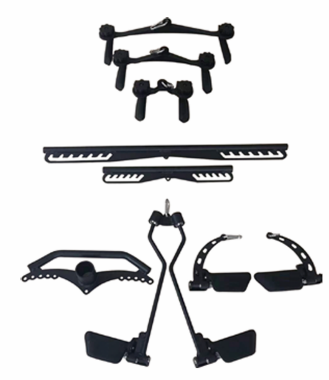 Poza cu Set accesorii fitness pentru aparate cu cabluri – TheWay OKMB009