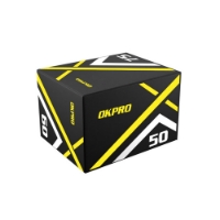 Poza cu Cutie pliometrică moale 3 în 1 OKPRO – 50 × 60 × 75 cm