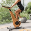 Poza cu NOHRD Bike – Bicicletă fitness premium din lemn masiv