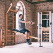 Poza cu NOHRD WallBars – Spalier fitness din lemn cu 14 bare