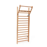 Poza cu NOHRD WallBars – Spalier fitness din lemn cu 14 bare