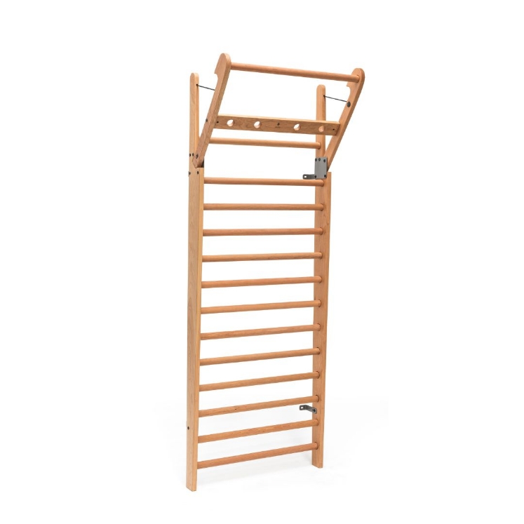 Poza cu NOHRD WallBars – Spalier fitness din lemn cu 14 bare