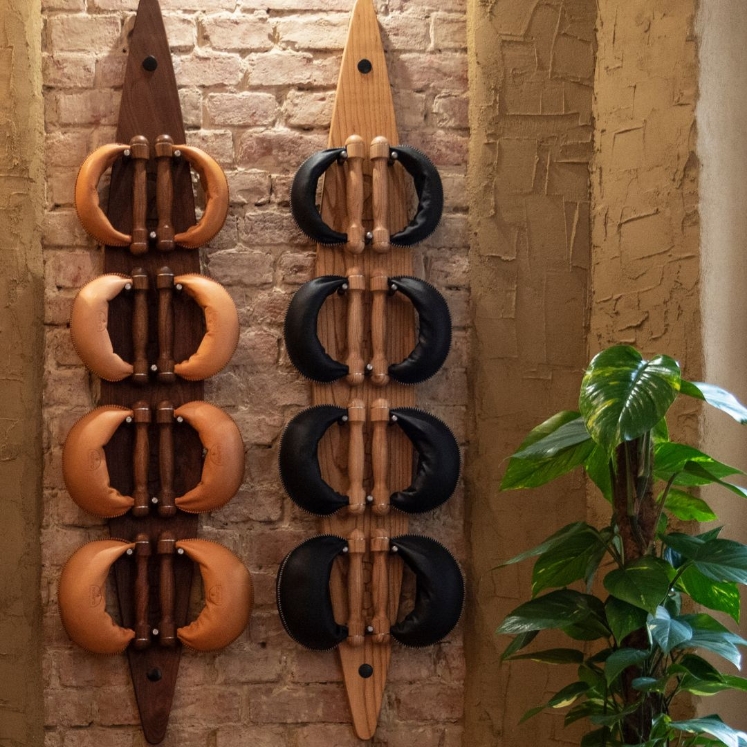 Poza cu Set greutati libere cu suport de perete NOHrD SwingBoard