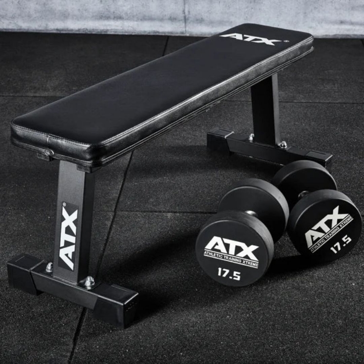 Poza cu ATX® Flat Bench Compact - Bancă dreaptă profesională, capacitate 600kg