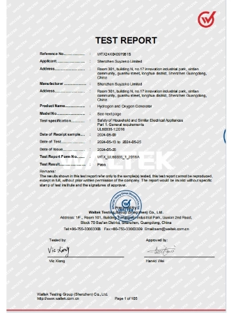 certificat de conformitate apa cu hidrogen
